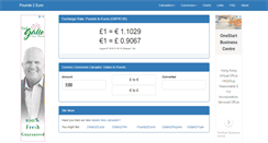 Desktop Screenshot of pounds2euros.com